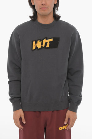 SEASONAL Slim Fit Crewneck Sweatshirt With Contrast Details