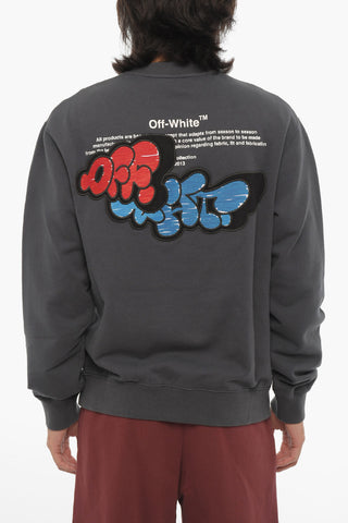 SEASONAL Slim Fit Crewneck Sweatshirt With Contrast Details