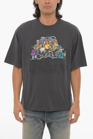 SEASONAL T-Shirt Mit Rundhalsausschnitt Mit Graffiti-Print