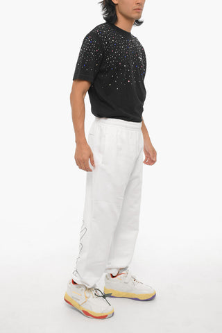 SEASONAL Joggers Aus Gebürsteter Baumwolle Mit Kontrastdetails