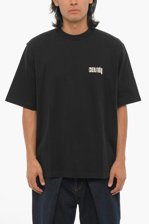 Bedrucktes T-Shirt mit Rundhalsausschnitt DISCO GOD