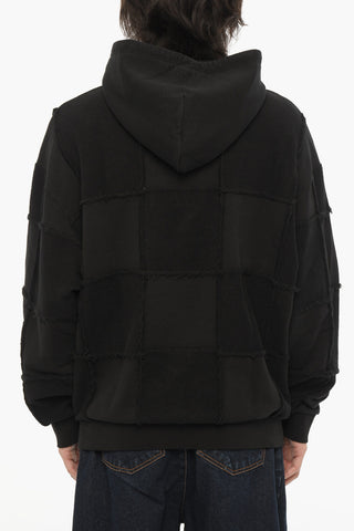 Einfarbiger Baumwoll-Hoodie