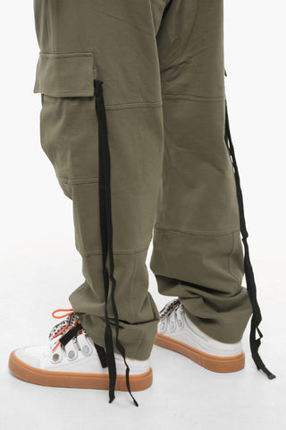 Cotton Twill Cargo Pants