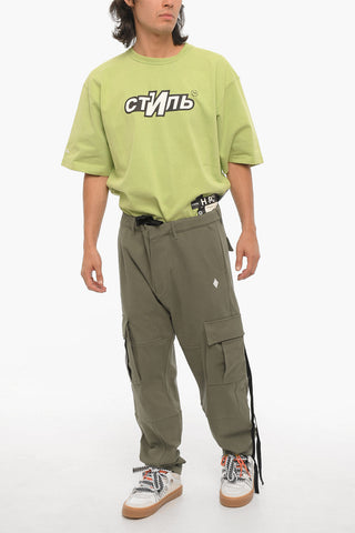 Cotton Twill Cargo Pants