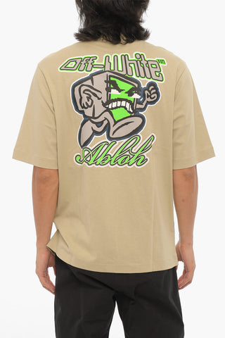 Printed SKATE Crew-neck T-Shirt