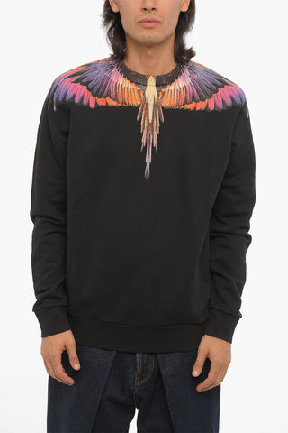 Cotton ICON Crew-neck Sweatshirt With Print