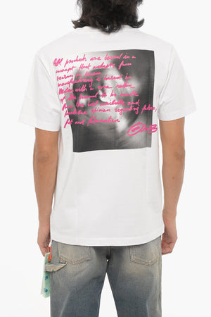 Cotton Crewneck T-Shirt TORNADO With Print