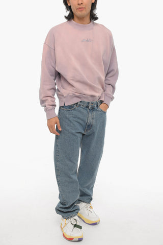 Jeans SKATE A Gamba Larga con Cucitura a Vista 21cm