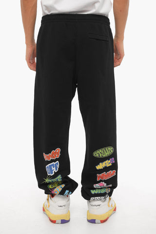 SEASONAL Brushed Cotton Slim Fit ARROW STICKER Joggers