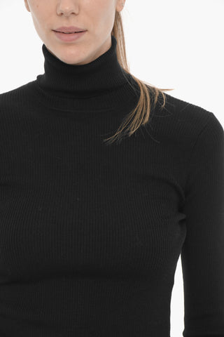 Ribbed Wool LEILA Turtle-neck Sweater