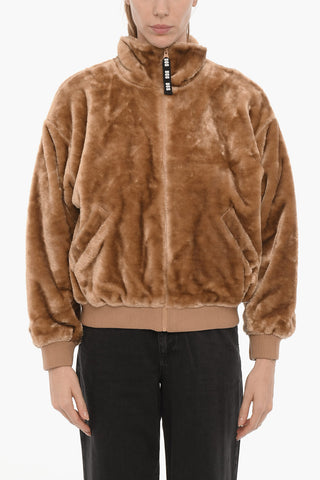 Faux Fur LAKEN Jacket with Zip Closure