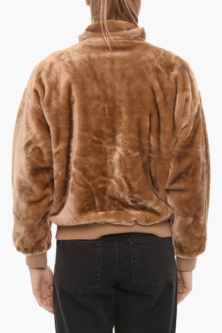Faux Fur LAKEN Jacket with Zip Closure