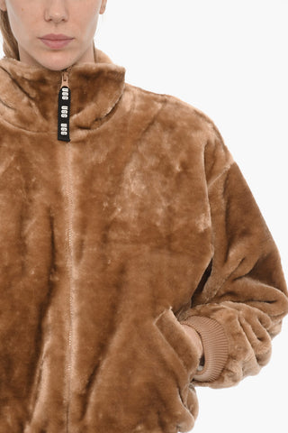 Faux Fur LAKEN Jacket with Zip Closure