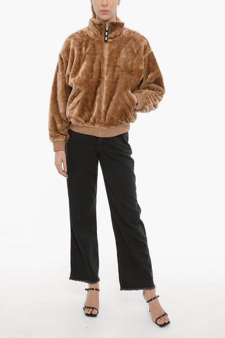 Faux Fur LAKEN Jacket with Zip Closure