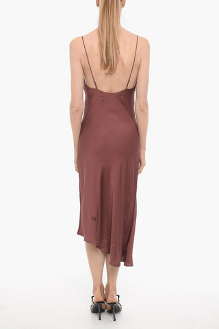 Asymmetrical ALEXIA Dress with Gathering at the Bust