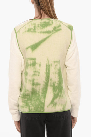 ADIDAS Tie Dye Effect Sleeveless Jacket 