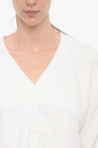 Soft Fabric Cropped Cardigan