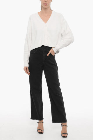Soft Fabric Cropped Cardigan