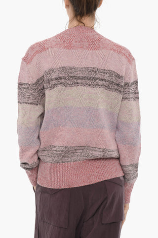 V-Neck Lurex Oversized Fit RENATO Cardigan