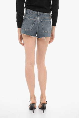 Frayed Hem Denim FAYE Shorts