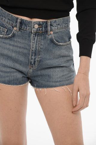 Frayed Hem Denim FAYE Shorts