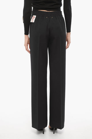 Solid Color BRITTANY Casual Pants with Drawstring Waist