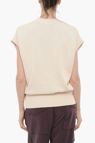 Sleeveless V-Neeck Sweater
