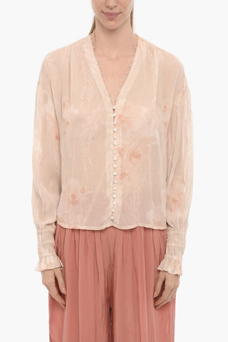Floral-Motif STELLA MIA Top