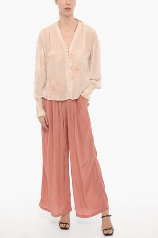Floral-Motif STELLA MIA Top