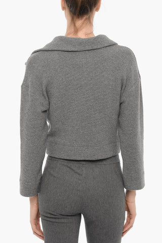 Wool Blend BOTERO Sweater with Polo Neck