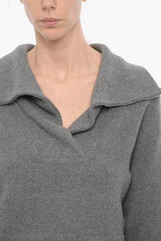 Wool Blend BOTERO Sweater with Polo Neck