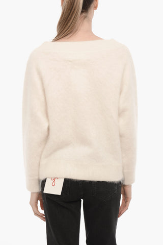 Cashmere Boat Neckline Sweater