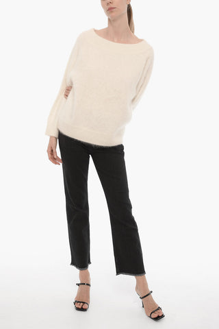 Cashmere Boat Neckline Sweater