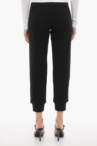 Solid Color BERKELEY Joggers with Metal Logo