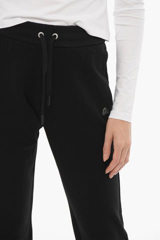 Solid Color BERKELEY Joggers with Metal Logo