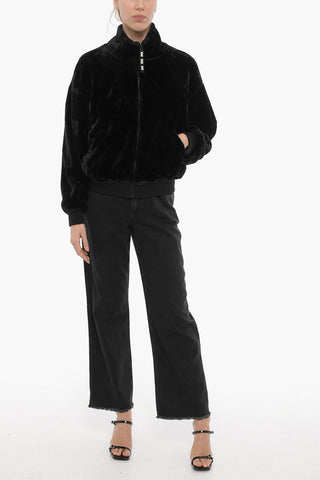 Faux Fur LAKEN Jacket with Zip Closure