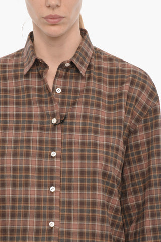 Tartan Checked Shirt with Classic Collar