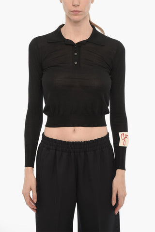 Virgin Wool GHISLAYNE Sweater with Polo Neck