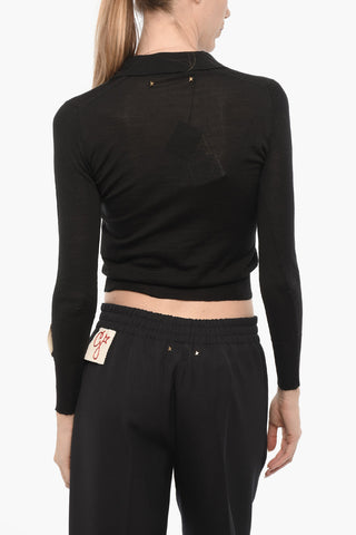 Virgin Wool GHISLAYNE Sweater with Polo Neck