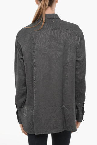 Camicia BATILDA in Raso Ricamata