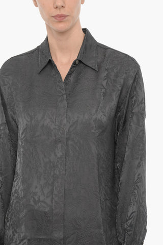 Camicia BATILDA in Raso Ricamata