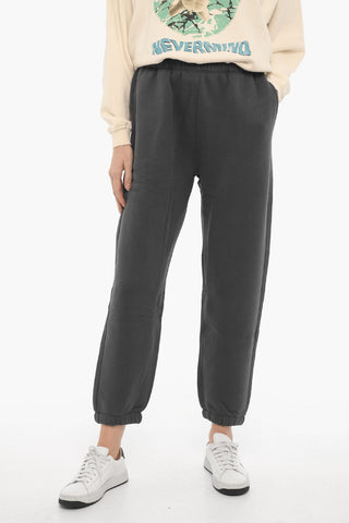Cotton Blend IKA TOWN Joggers with Drawstring Waist