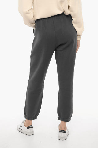Cotton Blend IKA TOWN Joggers with Drawstring Waist