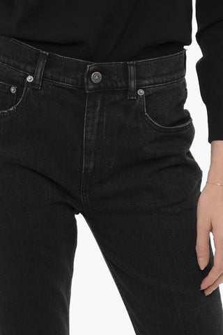Frayed Hem Dark Wash DERYN Jeans 21cm