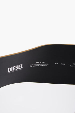 B-1DR 80 Oval Belt with Mirror Effect