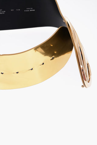 B-1DR 80 Oval Belt with Mirror Effect