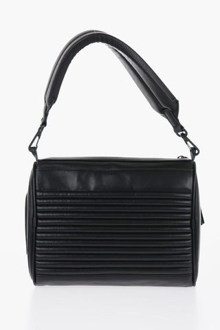 Borsa a Spalla ODD in Pelle Goffrata