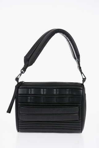 Borsa a Spalla ODD in Pelle Goffrata
