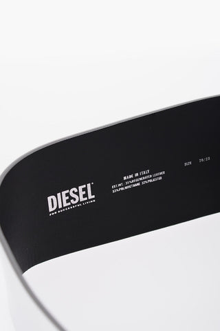 B-1DR 80 Oval Belt with Mirror Effect