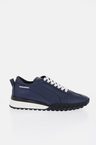 LEGEND Leather Low-top Sneakers with Contrasting Laces